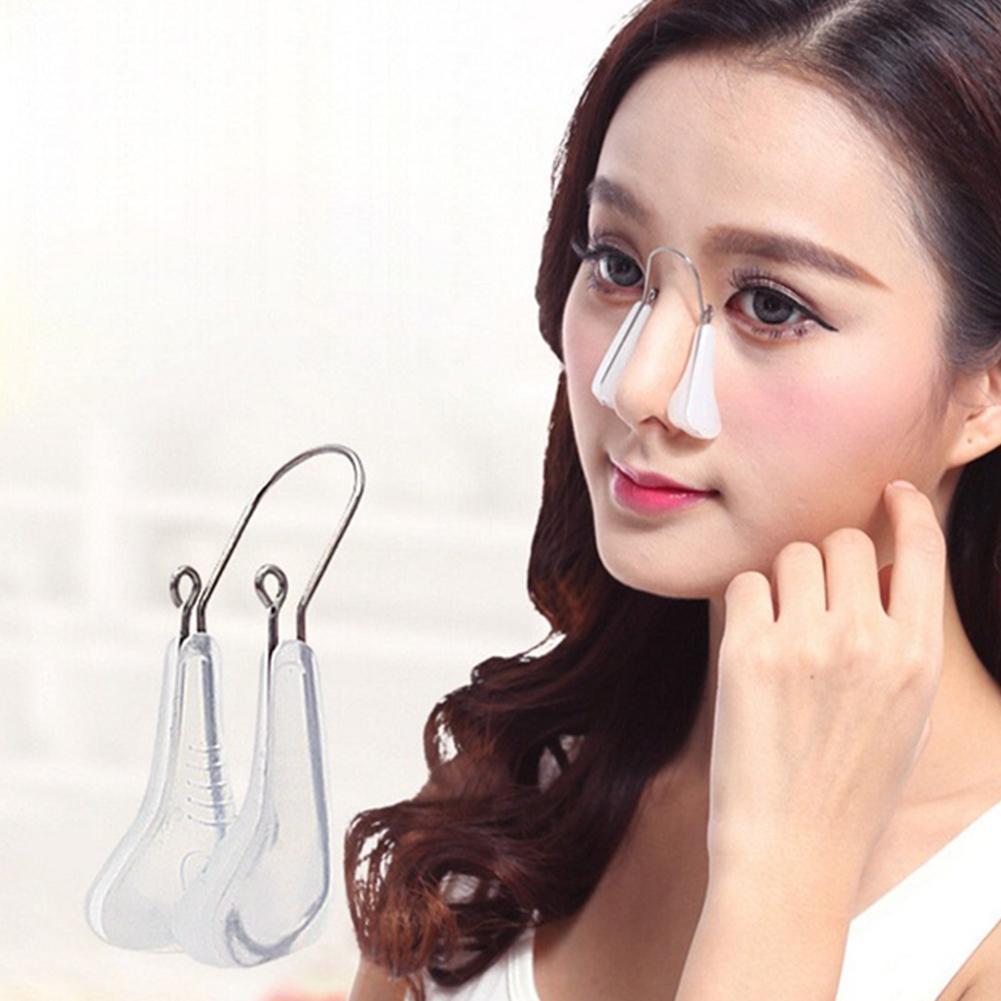 Nose Shaper Clip, Silicone Nose Up Lifter Nose Job Without Surgery Nose  Corrector Straightener Device Pain-Free Nose Slimmer for Wide Noses 